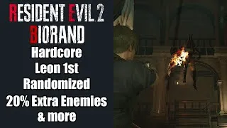 Thumbnail: Resident Evil 2 Hardcore Biorand (Leon 1st) (20% Extra Enemy, Door, Inventory & Lock Randomizer)