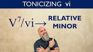 Thumbnail: Why 5–♯5–6 Sends You to the Relative Minor (The V7/vi Chord) | Chord by Chord Ep. 38