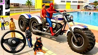 Thumbnail: 🤑Indian ThiftAuto Simulator🤩Indian Showroom Purchase😲Modify Luxury Monster Bike🔥&Aroplane🥳Gameplay