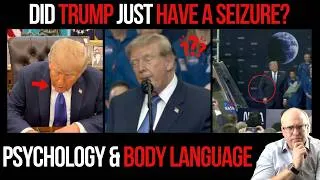 Thumbnail: Did Trump Just Have a SEIZURE During His Speech? Psychology & Body Language