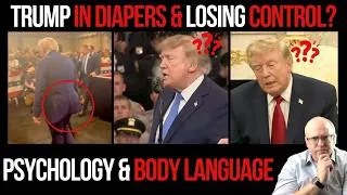 Thumbnail: Trump In Diapers, Declining, & Losing Control? Psychology & Body Language