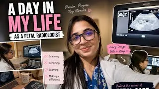 Thumbnail: My day as a budding fetal ultrasonologist👩‍⚕️❤️