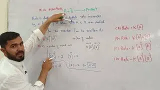 Thumbnail: MDCAT Numerical of rate law and order of reaction