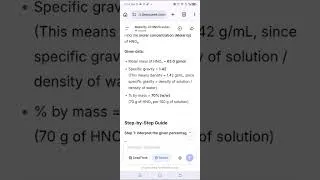 Thumbnail: Mdcat solved MCQs finding molarity of HNO3 using the data