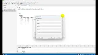 Thumbnail: Graphs and charts of Quantitative data, frequency distribution using minitab
