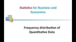 Thumbnail: frequency distribution for quantitative data using minitab