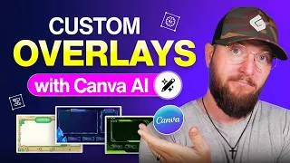 Thumbnail: I Made a Custom Twitch Overlay with Canva AI… and It Was Perfect