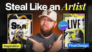 Thumbnail: How to Remake ANY Design in Canva (and Actually Improve)