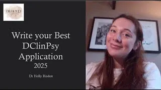 Thumbnail: Write your Best DClinPsy Application (2025)