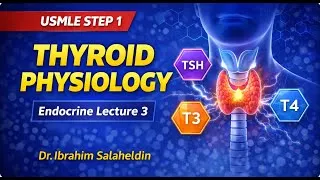 Thumbnail: Thyroid Hormone Synthesis & Physiology | Endocrine Lecture 3 | USMLE Step 1