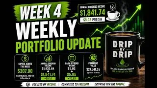 Thumbnail: Setting New Goals For My Dividend Portfolio | Financial Freedom Journey Ep. 4