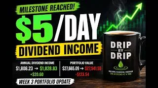 Thumbnail: How I Make $5 Per Day In Passive Income | Financial Freedom Journey Ep. 3