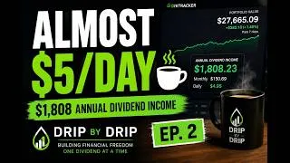 Thumbnail: Almost $5 Per Day In Dividend Income | Financial Freedom Journey Ep. 2