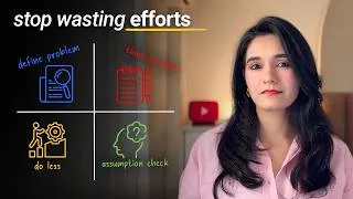 Thumbnail: You need to start “Thinking Better” instead of working harder