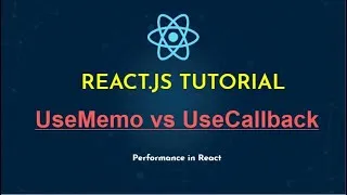 Thumbnail: useMemo vs useCallback in React Tutorial