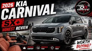 Thumbnail: 2026 Kia Carnival SX+ Review 🇨🇦(Punjabi)| Luxury Minivan or Better Than an SUV? | Drive Decoded Ca