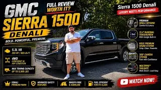 Thumbnail: GMC Sierra 1500 Denali Review in Punjabi 🇨🇦 | Luxury Truck or Just Hype?