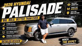 Thumbnail: 2026 Hyundai Palisade Luxury Hybrid Review | Best 3-Row Family SUV in Canada? | Punjabi Review 🇨🇦