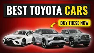Thumbnail: Want the BEST Toyota Cars in 2026? Expert Reveals Top Picks