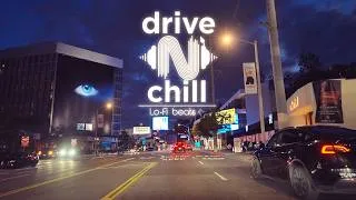Thumbnail: Relaxing Driving 🚗 in Los Angeles | 8K 60fps HDR | A Peaceful Piano Lo-Fi Beats 🎧