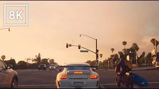 Thumbnail: Relaxing Driving Pacific Coast in San Diego, CA | 8K 60fps HDR | A Calm Piano 🎹 Lo-Fi Beats 🎧
