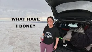 Thumbnail: Overnight in high winds - Salt Flats 