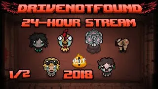 Thumbnail: DriveNotFound 24-Hour Charity Stream (2018) - Part 1