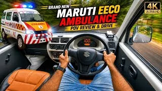 Thumbnail: 2026 MARUTI EECO AMBULANCE | POV Drive & Detailed Review | ASMR | DRIVERS POV