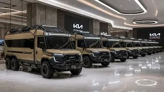 Thumbnail: 2027 Kia Terra Camp X Master 6x6 – The Ultimate Luxury Off-Road Camper with Hybrid Power & Solar