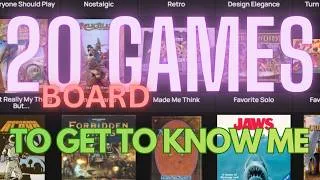 Thumbnail: 20 (Board) Games To Get To Know Me