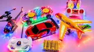 Thumbnail: Radio control Aeroplane A380 | Rc speed car unboxing and Transparent Car unboxing 