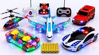 Thumbnail: 3D Music Police car unboxing | RC Aeroplane and 3D RC SUV JEEP   Review 