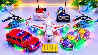 Thumbnail: Radio control Aeroplane unboxing | transparent car and RC Jeep unboxing and testing 