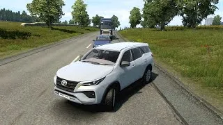 Thumbnail: Euro Truck Simulator 2 | What a View 😍 | VOLVO TruckMercedes-Benz | Steering Wheel Gameplay