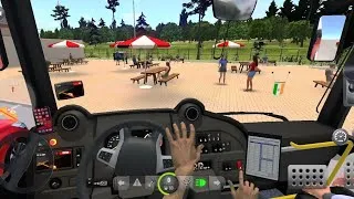 Thumbnail: Bus Simulator : Ultimate | Beach ⛱️  🏖 | Tempo bus 🚌 | Zuuks | Mobile Gameplay | Drive with Devil 😈