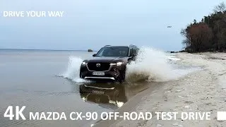 Thumbnail: MAZDA CX-90 OFF ROAD TEST DRIVE YOU NEVER EXPECT TO SEE // WATER, SAND, MUD // DRIVING REVIEW