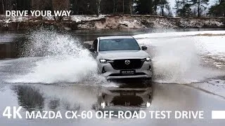 Thumbnail: MAZDA CX-60 OFF ROAD TEST DRIVE YOU NEVER EXPECT TO SEE // MUD, SAND, SNOW, WATER