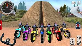 Thumbnail: Motor Dirt Bikes driving Extreme Off-Road - Racing Bike Impossible Driving #7 Android Gameplay FHD