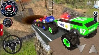 Thumbnail: Impossible US Police Monster Truck Driving 3D - Extreme Offroad Ramp Stunts #3 - Android GamePlay