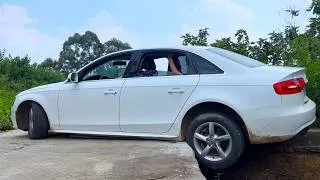 Thumbnail: Rural narrow road expert driver's extreme passing maneuver#automobile #drivingreview