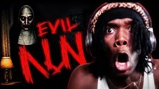 Thumbnail: I GOT JUMPSCARED TOO MANY TIMES!!| EVIL NUN {HORROR}