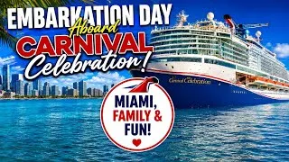 Thumbnail: Embarkation Day Aboard Carnival Celebration - Miami, Family & Fun