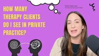 Thumbnail: how many therapy clients do see as a clinical psychologist in private practice?