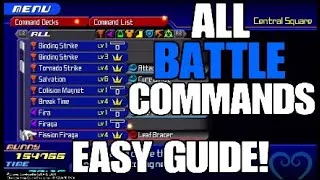 Thumbnail: How to Easily get ALL Battle Commands - Kingdom Hearts Birth by Sleep