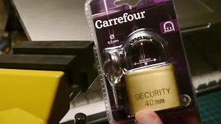Thumbnail: Carrefour ‘Security’ Padlock Picked
