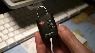 Thumbnail: Travel and TSA Lock Security, or Lack Thereof (Pacsafe Prosafe 700)
