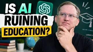 Thumbnail: Is AI Ruining Education? (new research reveals big issues)