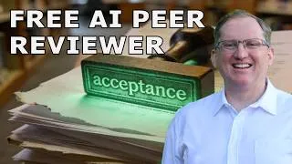 Thumbnail: Stanford's FREE AI Tool Reviews Your Research Paper in Minutes