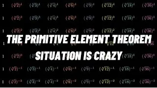 Thumbnail: The Primitive Element Situation is Crazy