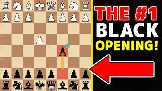 Thumbnail: Destroy EVERYONE Below 2,000 Elo w/ The #1 Chess Opening For Black vs 1.e4! (Sicilian Defense Guide)